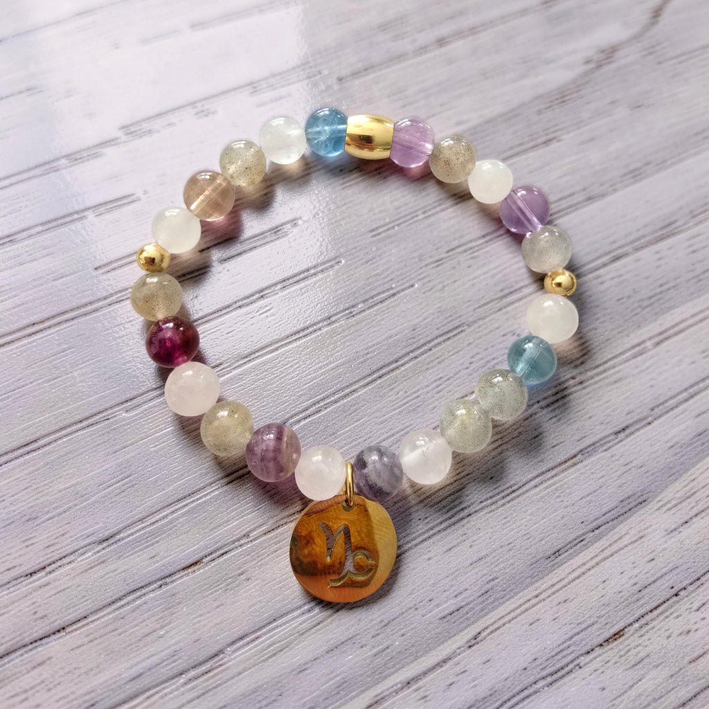 Bracelet Capricorne ♑ | Ouvrir le Cœur, Alléger le Mental & Se Protéger du Stress