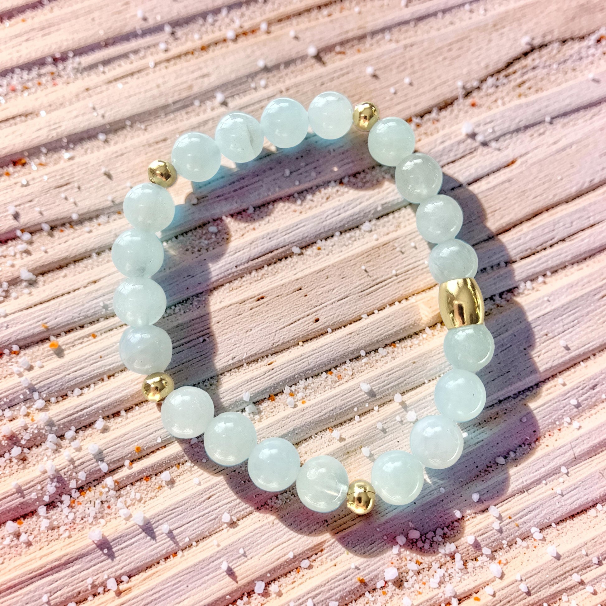 Bracelet Aigue-Marine | Sérénité, Communication & Clarté Émotionnelle