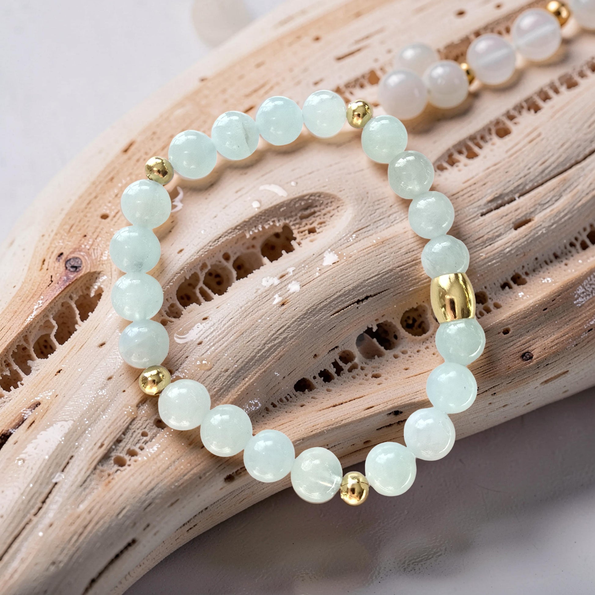 Bracelet Aigue-Marine | Sérénité, Communication & Clarté Émotionnelle