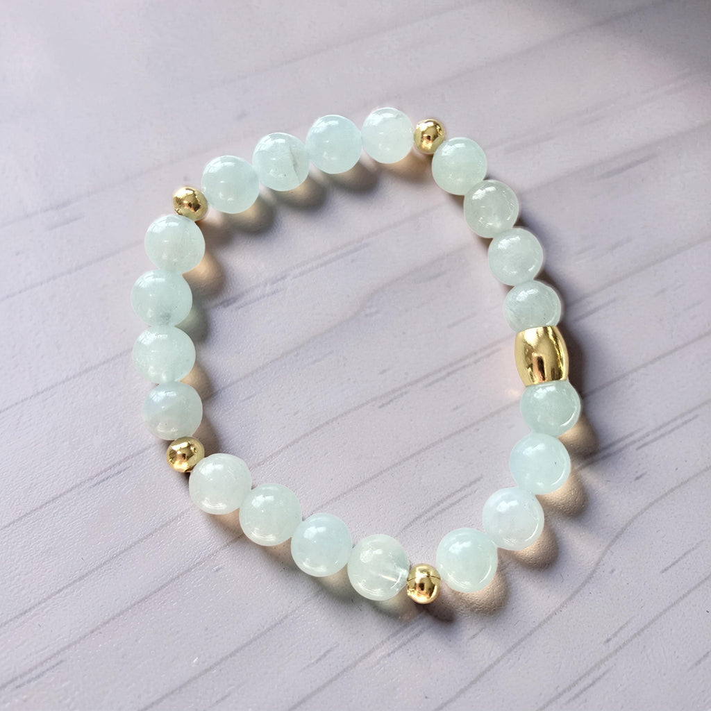 Bracelet Aigue-Marine | Sérénité, Communication & Clarté Émotionnelle