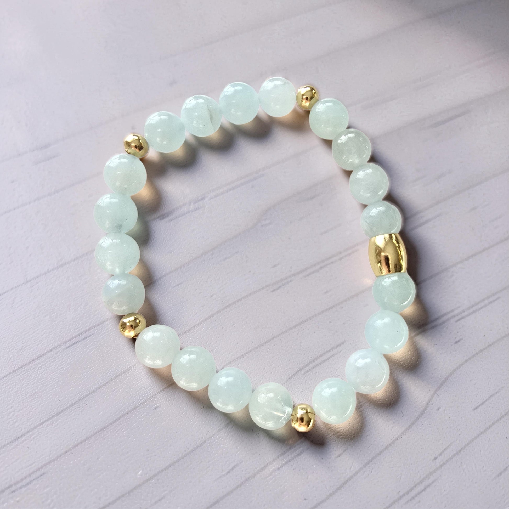 Bracelet Aigue-Marine | Sérénité, Communication & Clarté Émotionnelle