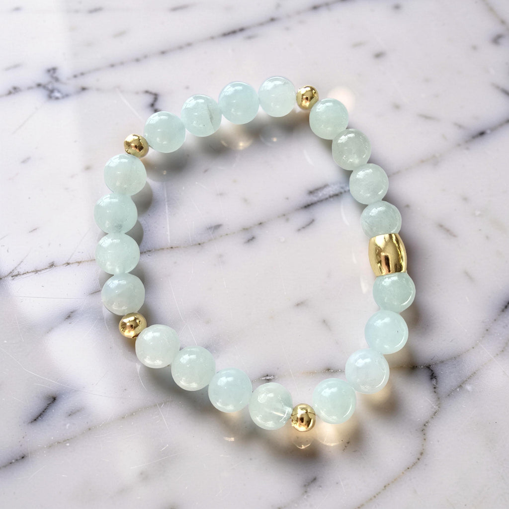 Bracelet Aigue-Marine | Sérénité, Communication & Clarté Émotionnelle