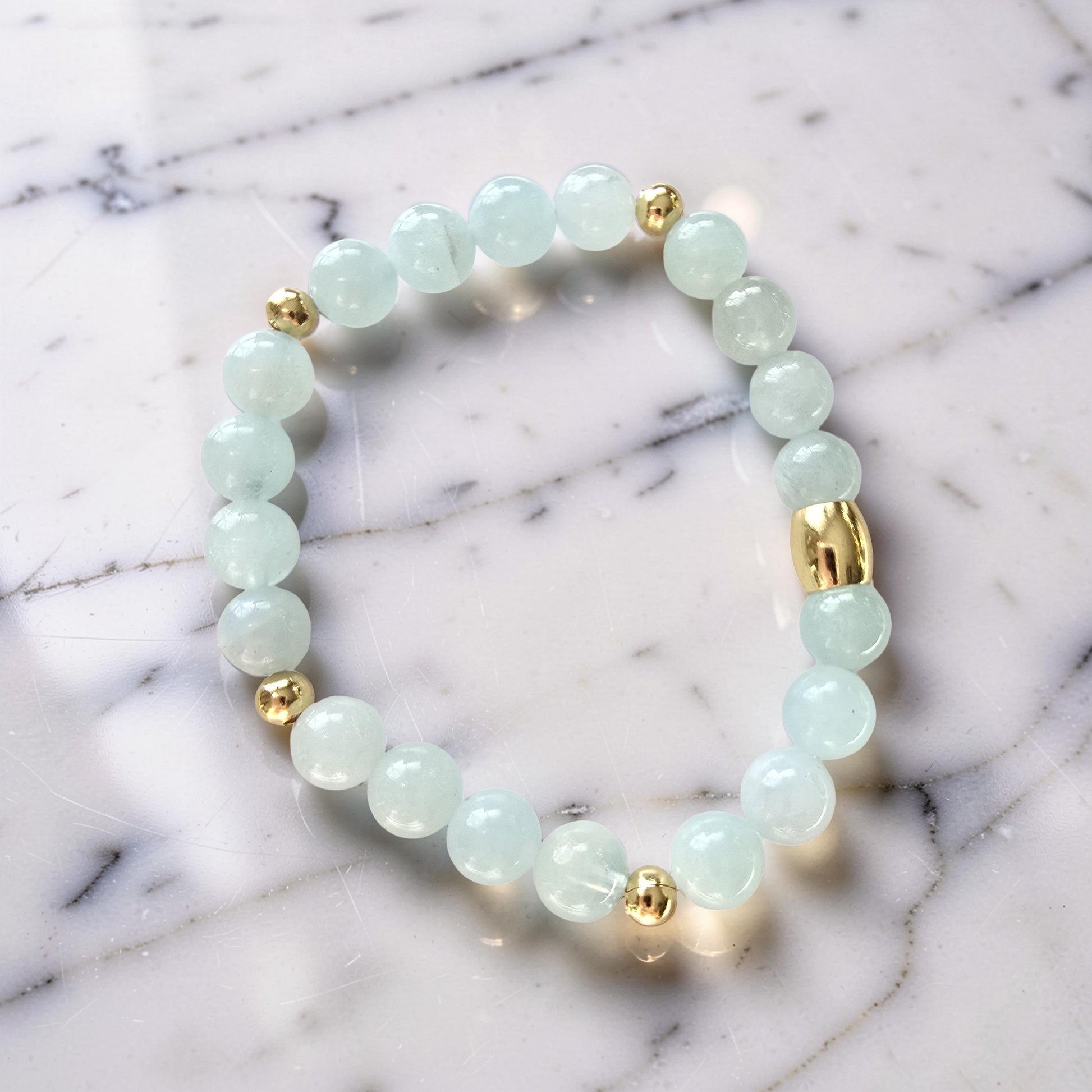 Bracelet Aigue-Marine | Sérénité, Communication & Clarté Émotionnelle
