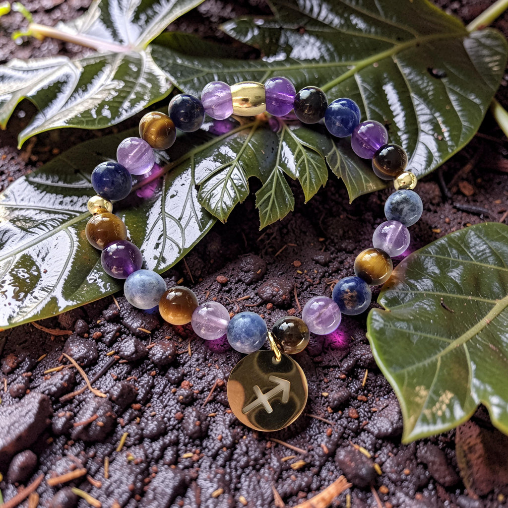 Bracelet Sagittaire ♐ | Ancrer l’Élan, Calmer le Mental & Trouver la Stabilité