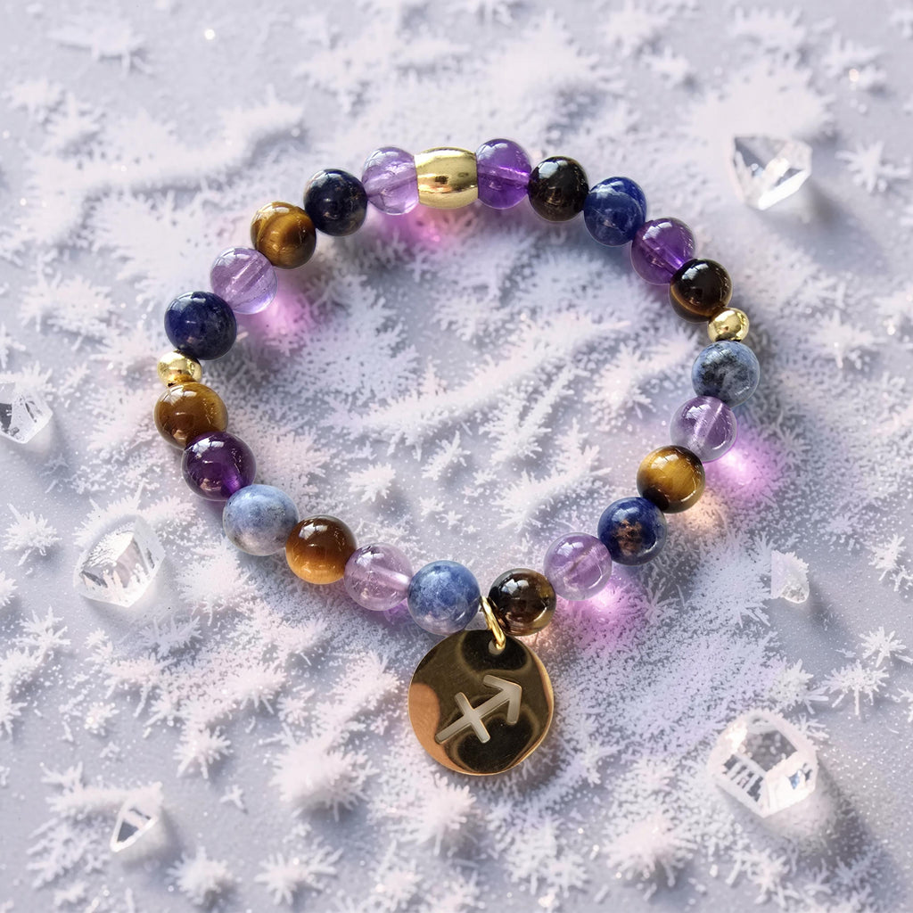 Bracelet Sagittaire ♐ | Ancrer l’Élan, Calmer le Mental & Trouver la Stabilité
