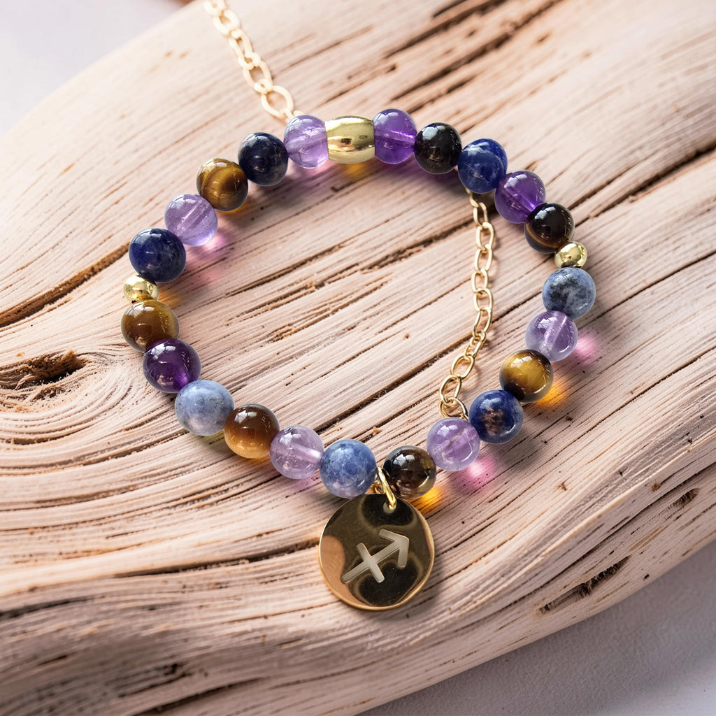 Bracelet Sagittaire ♐ | Ancrer l’Élan, Calmer le Mental & Trouver la Stabilité