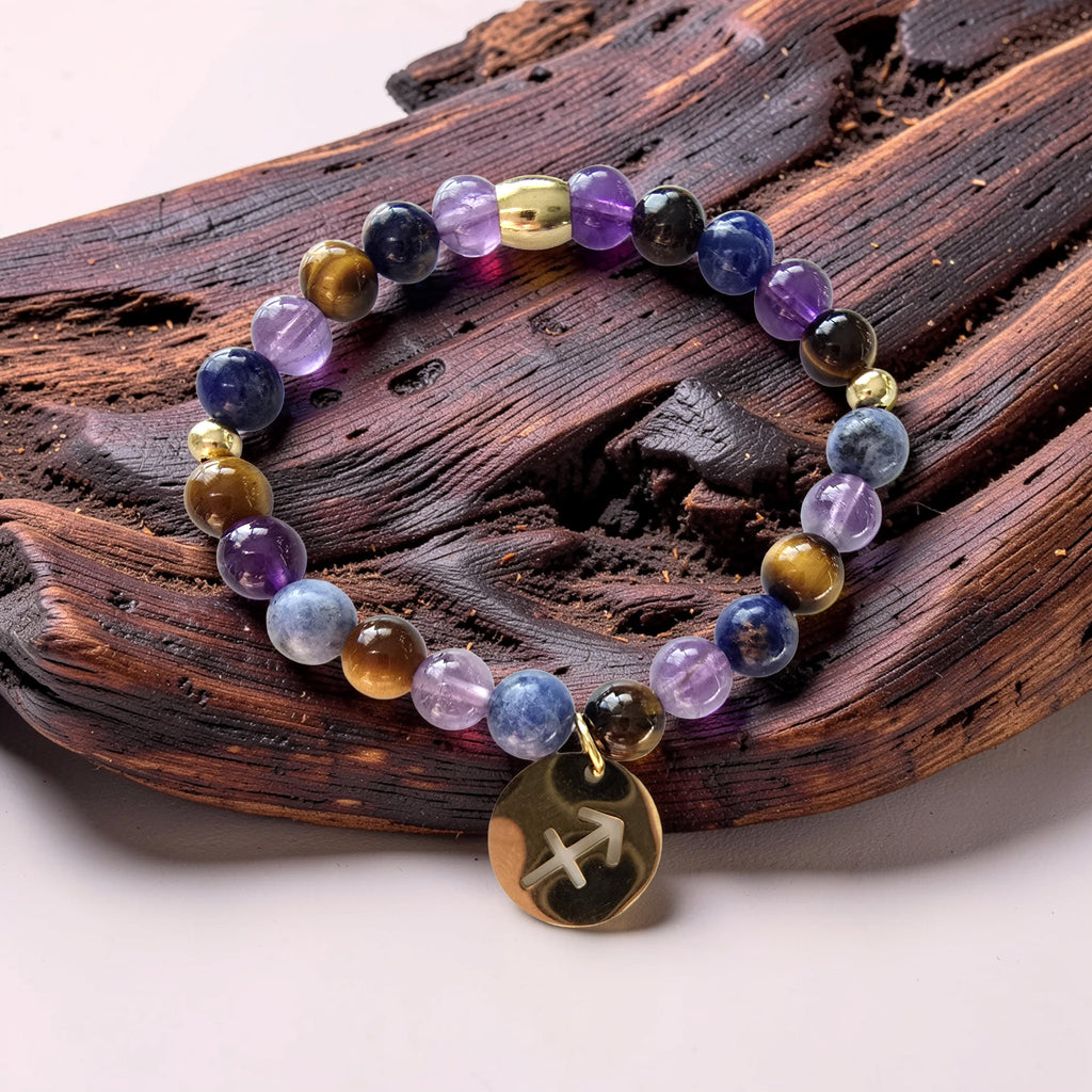 Bracelet Sagittaire ♐ | Ancrer l’Élan, Calmer le Mental & Trouver la Stabilité