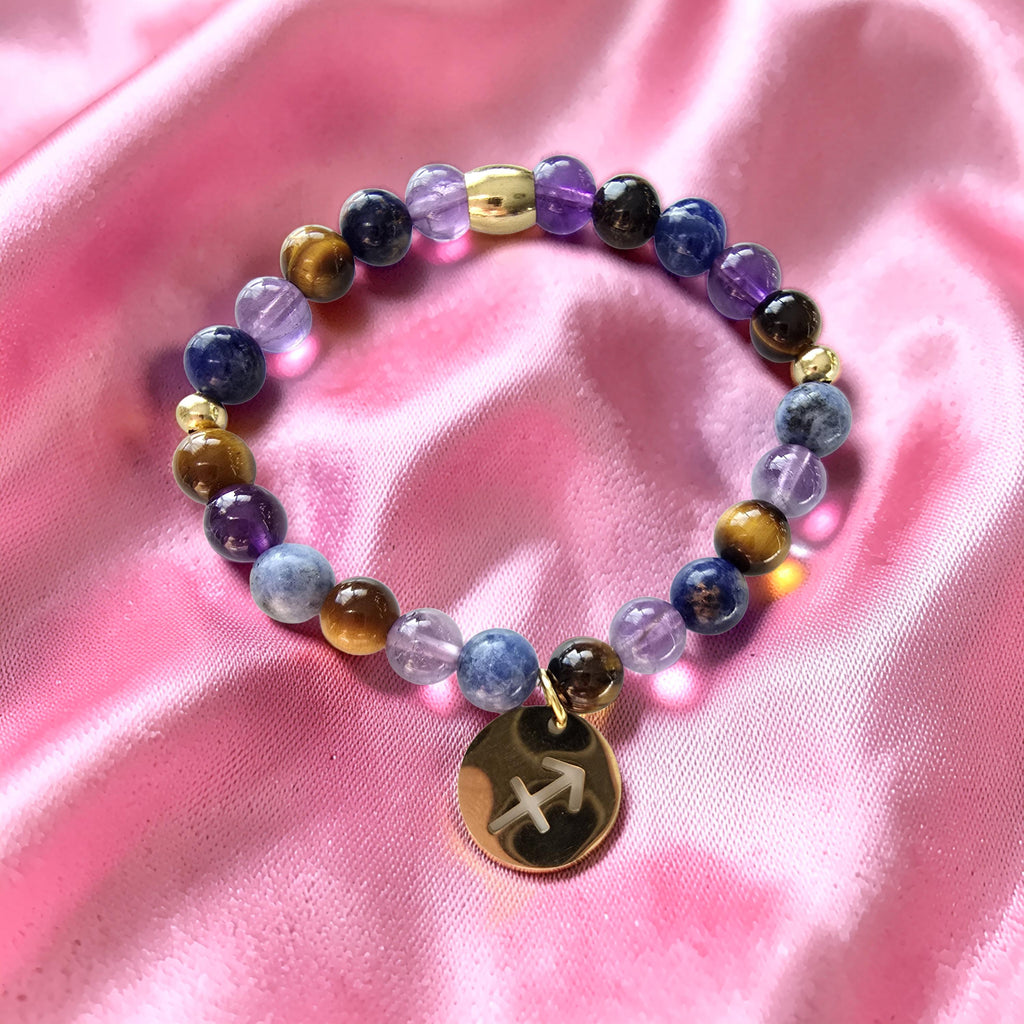 Bracelet Sagittaire ♐ | Ancrer l’Élan, Calmer le Mental & Trouver la Stabilité