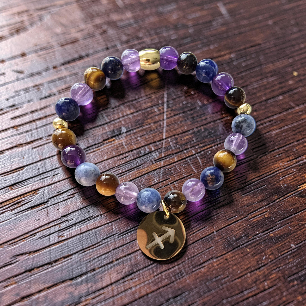 Bracelet Sagittaire ♐ | Ancrer l’Élan, Calmer le Mental & Trouver la Stabilité