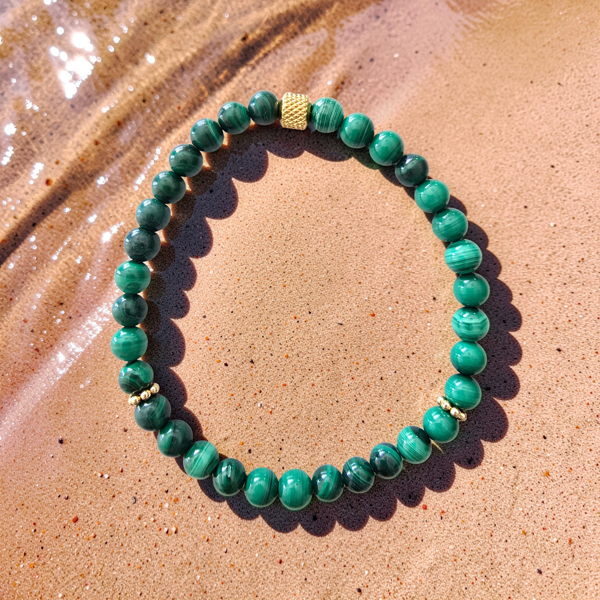 Bracelet Malachite – Anti-Douleur & Bien-Être Total