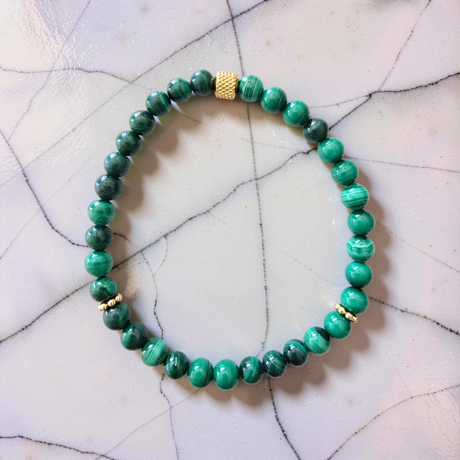 Bracelet Malachite – Anti-Douleur & Bien-Être Total