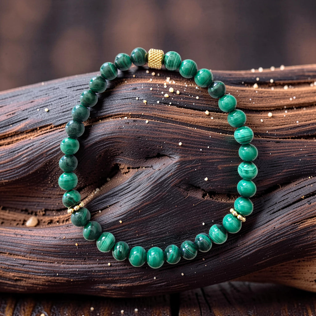Bracelet Malachite – Anti-Douleur & Bien-Être Total