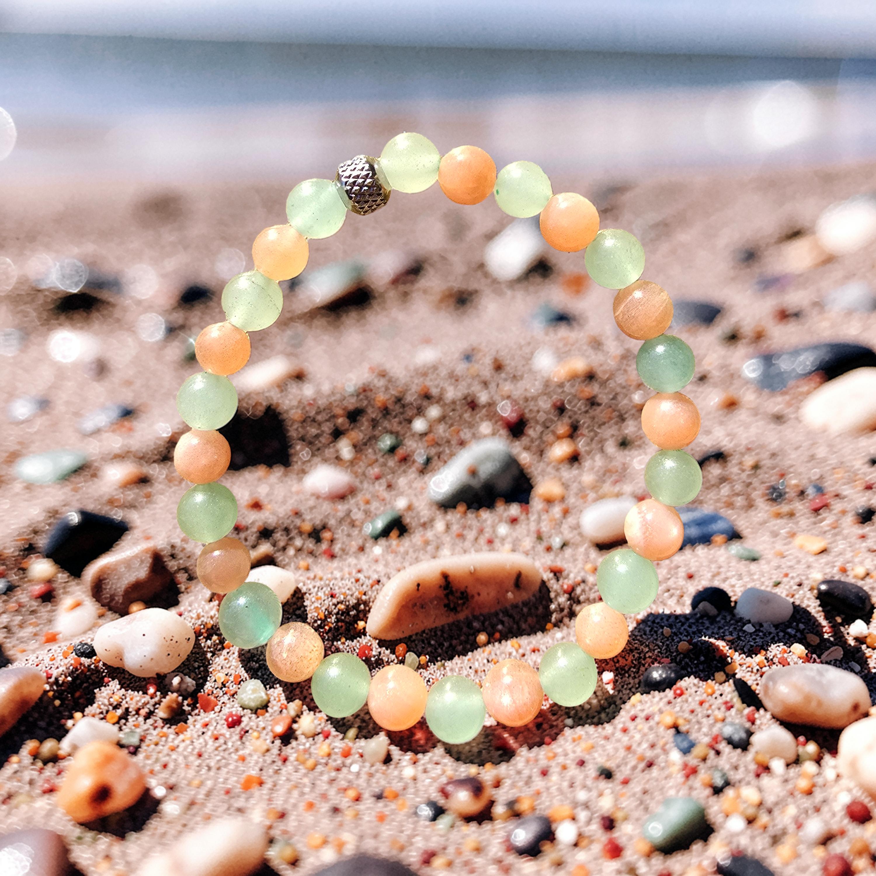Bracelet Soleil Doré – Pierre du Soleil & Aventurine