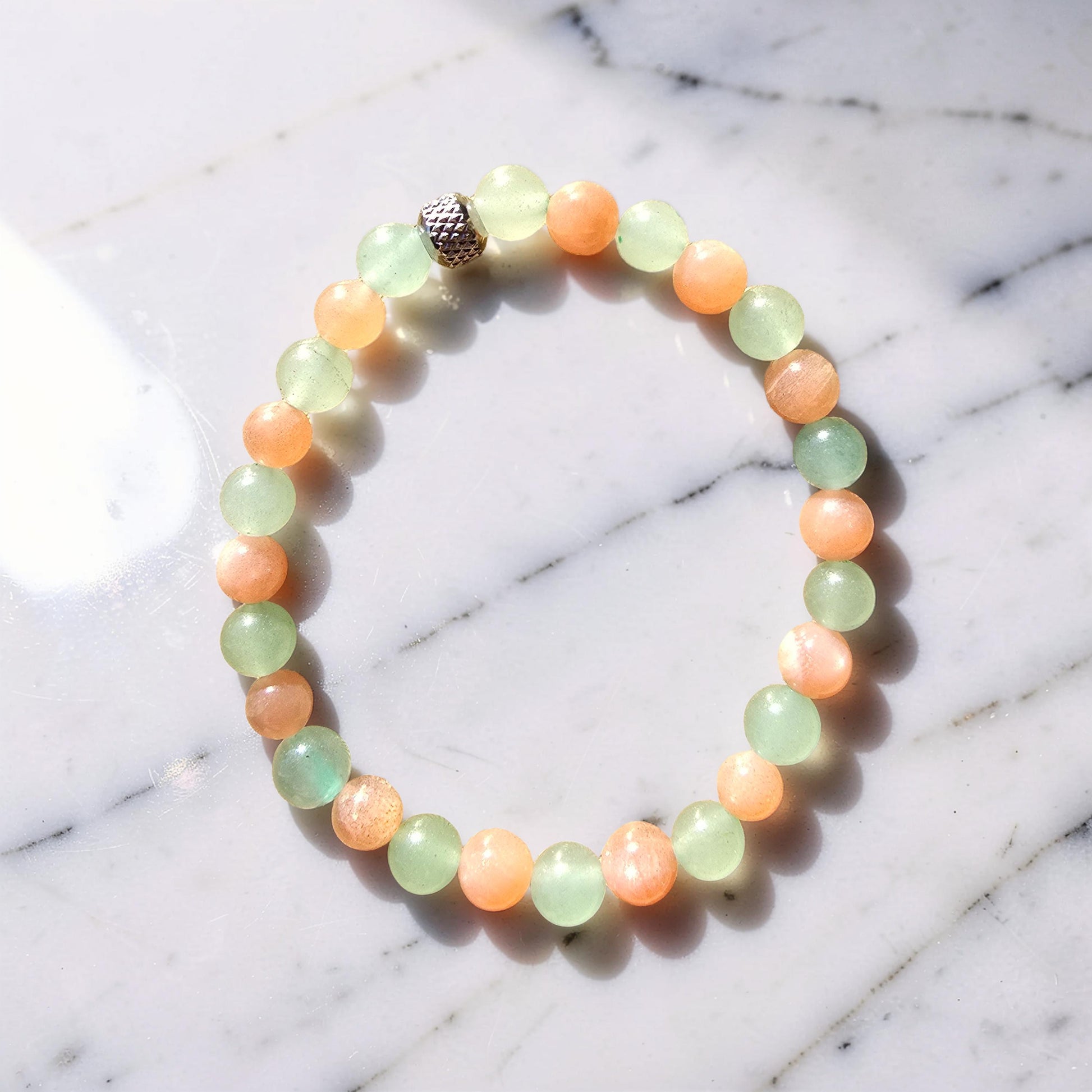 Bracelet Soleil Doré – Pierre du Soleil & Aventurine