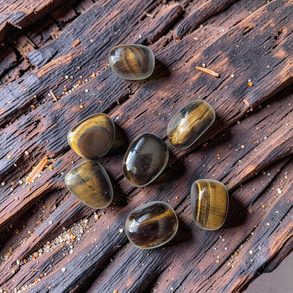 Pierre Roulée Œil de Tigre – 1,5 à 2,5 cm – Pierre Naturelle