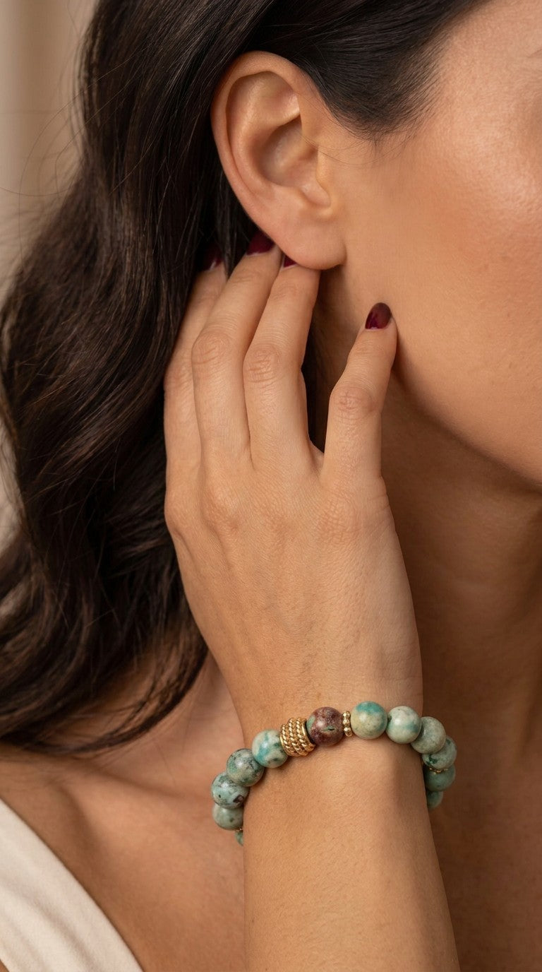 Bracelet Turquoise du Pérou – Voix du Cœur