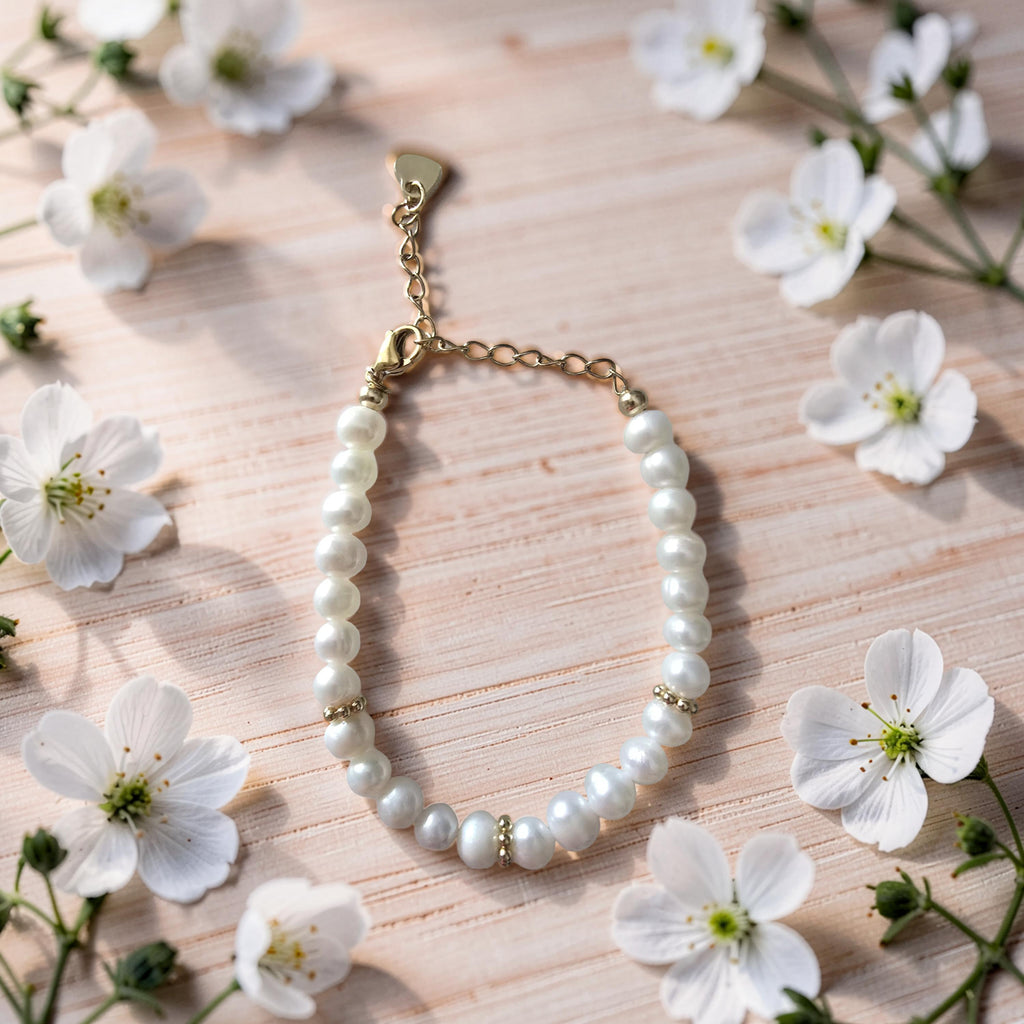 Bracelet Perles d'Eau Douce Naturelles – Douceur & Lumière