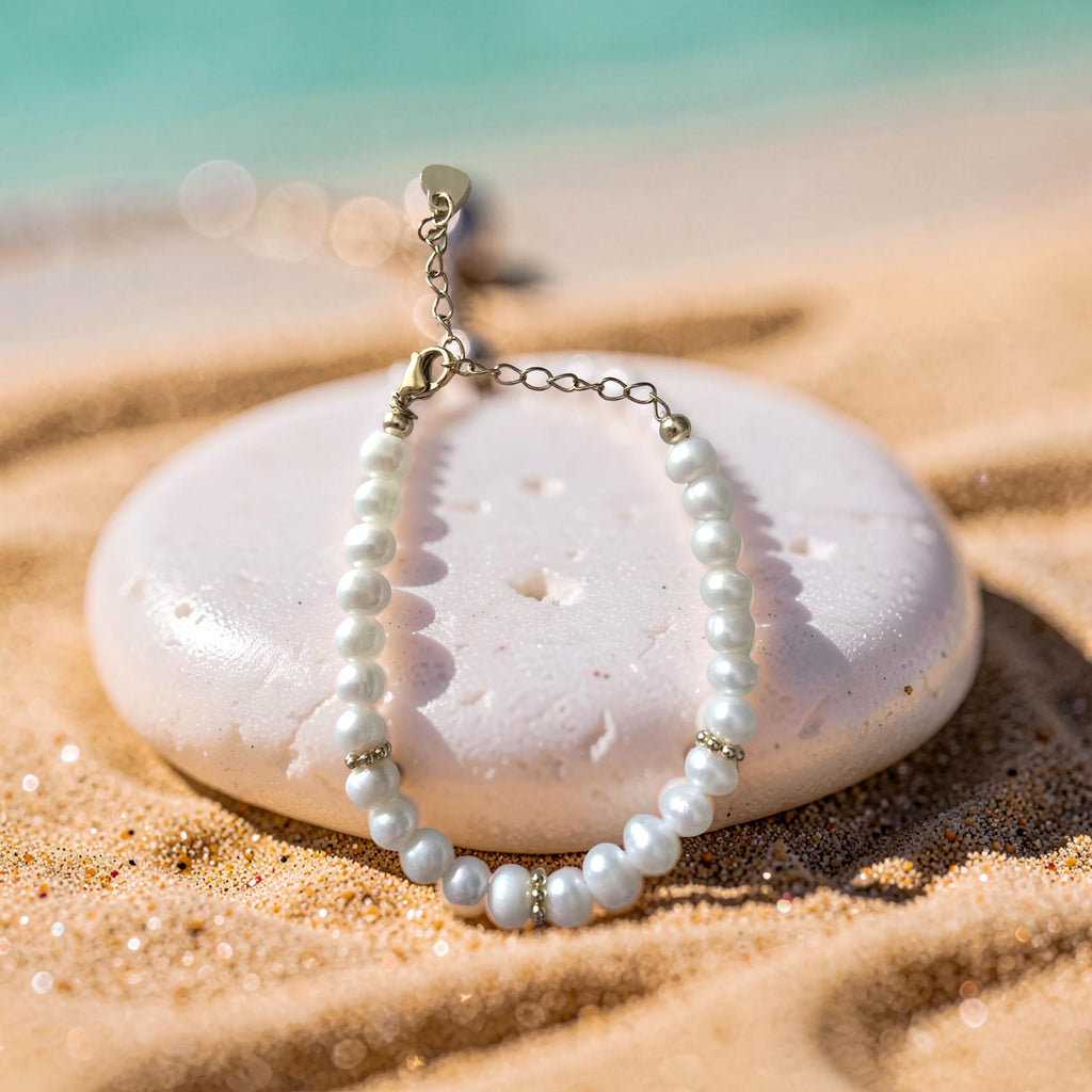 Bracelet Perles d'Eau Douce Naturelles – Douceur & Lumière