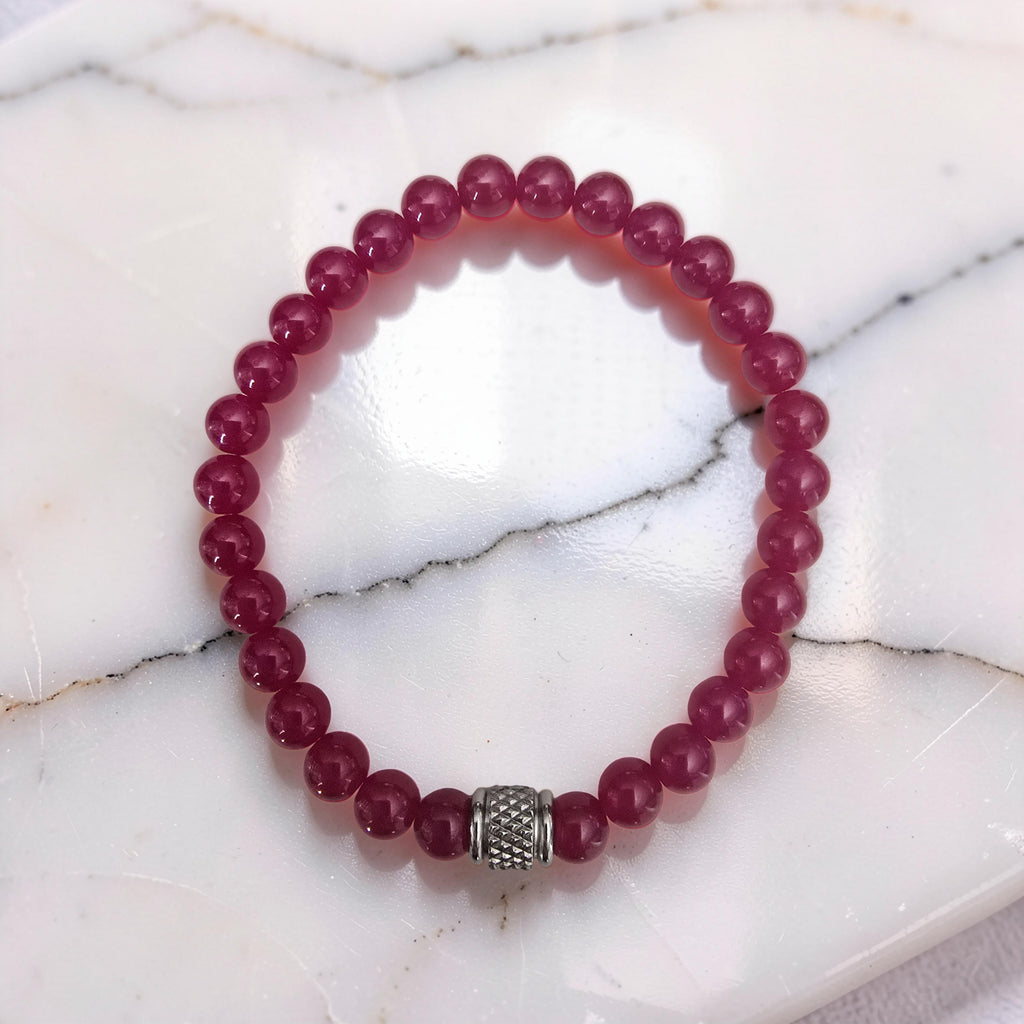 Bracelet Rubis – Flamme de Vie & Passion
