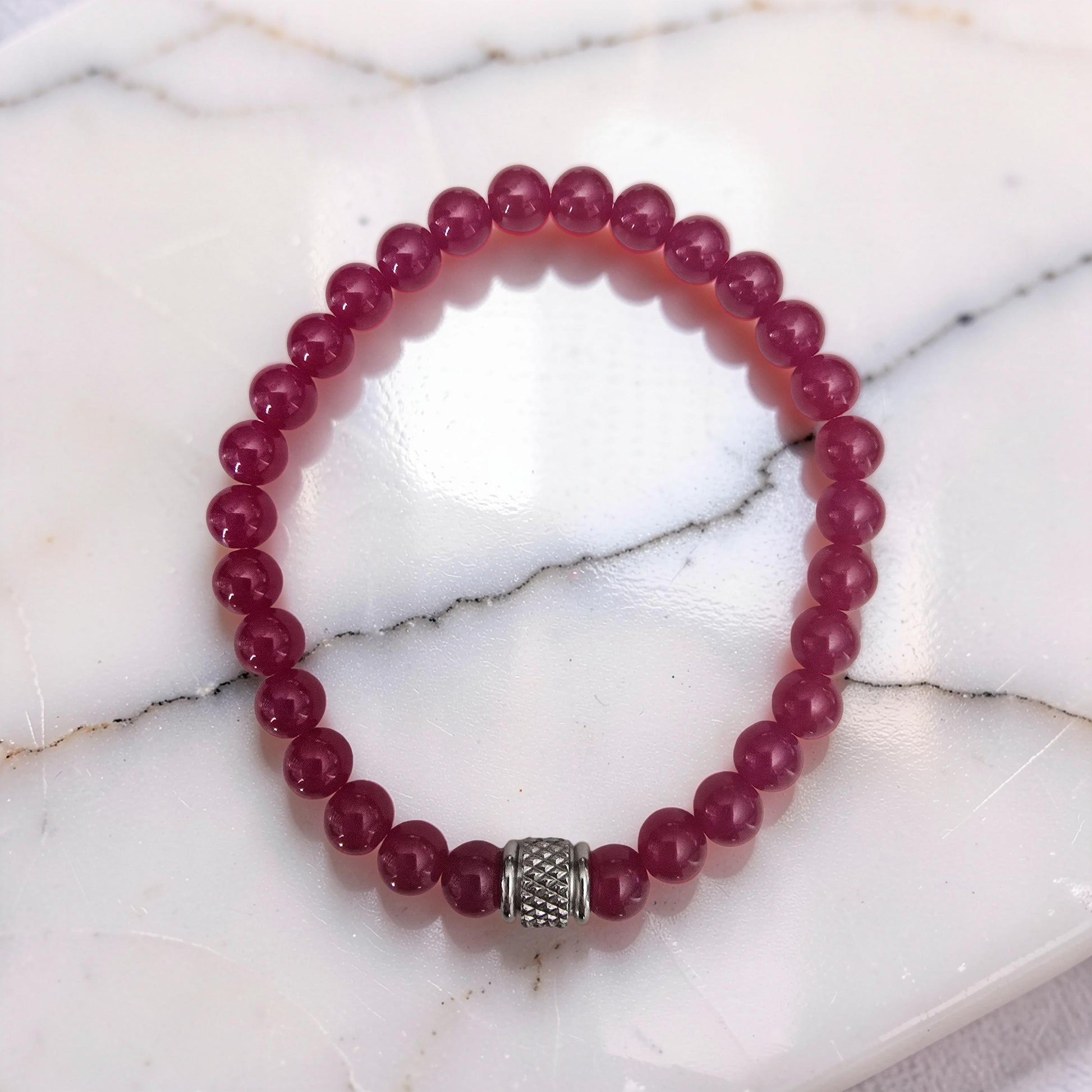 Bracelet Rubis – Flamme de Vie & Passion