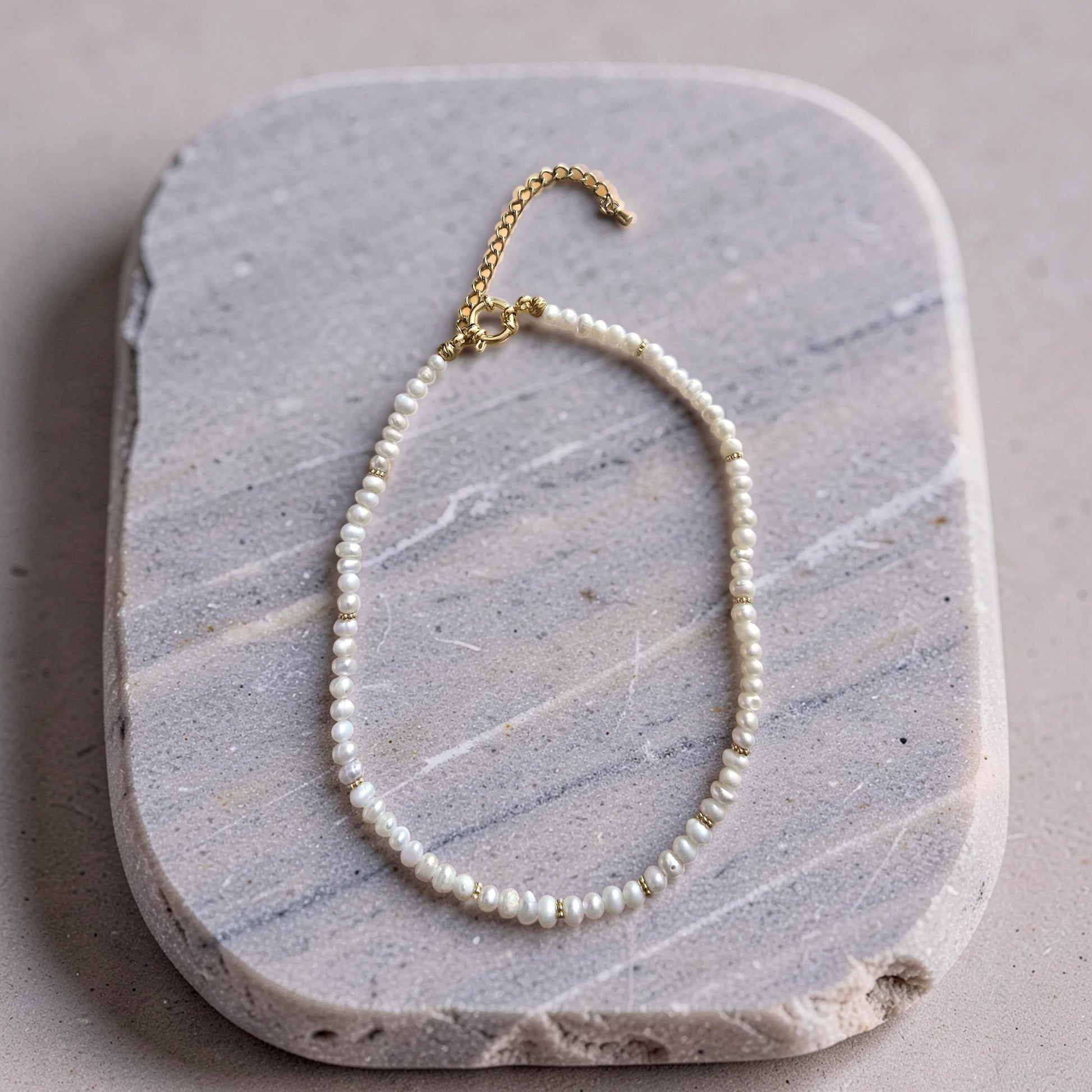 Collier Perle d'Eau Douce Véritable 4mm