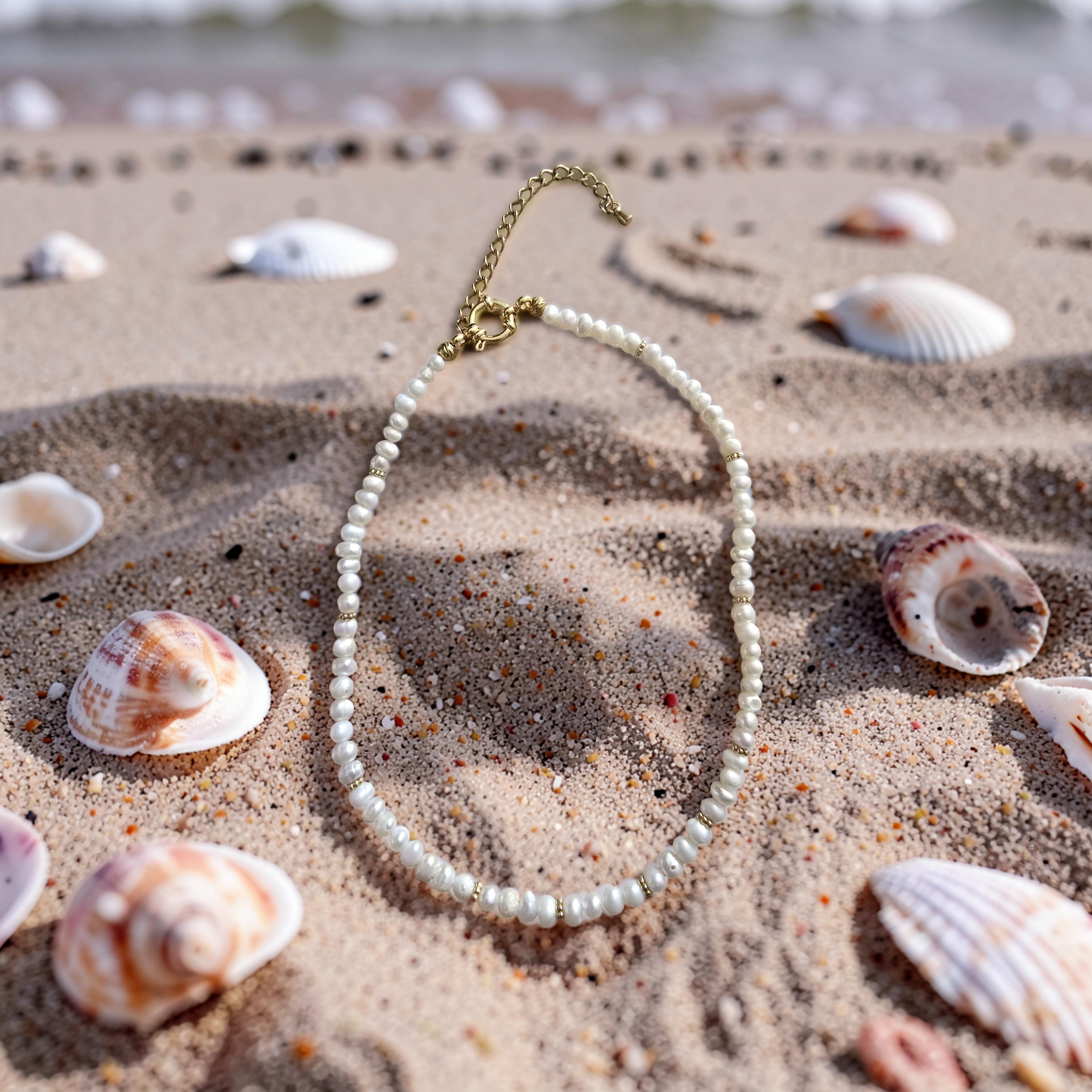 Collier Perle d'Eau Douce Véritable 4mm