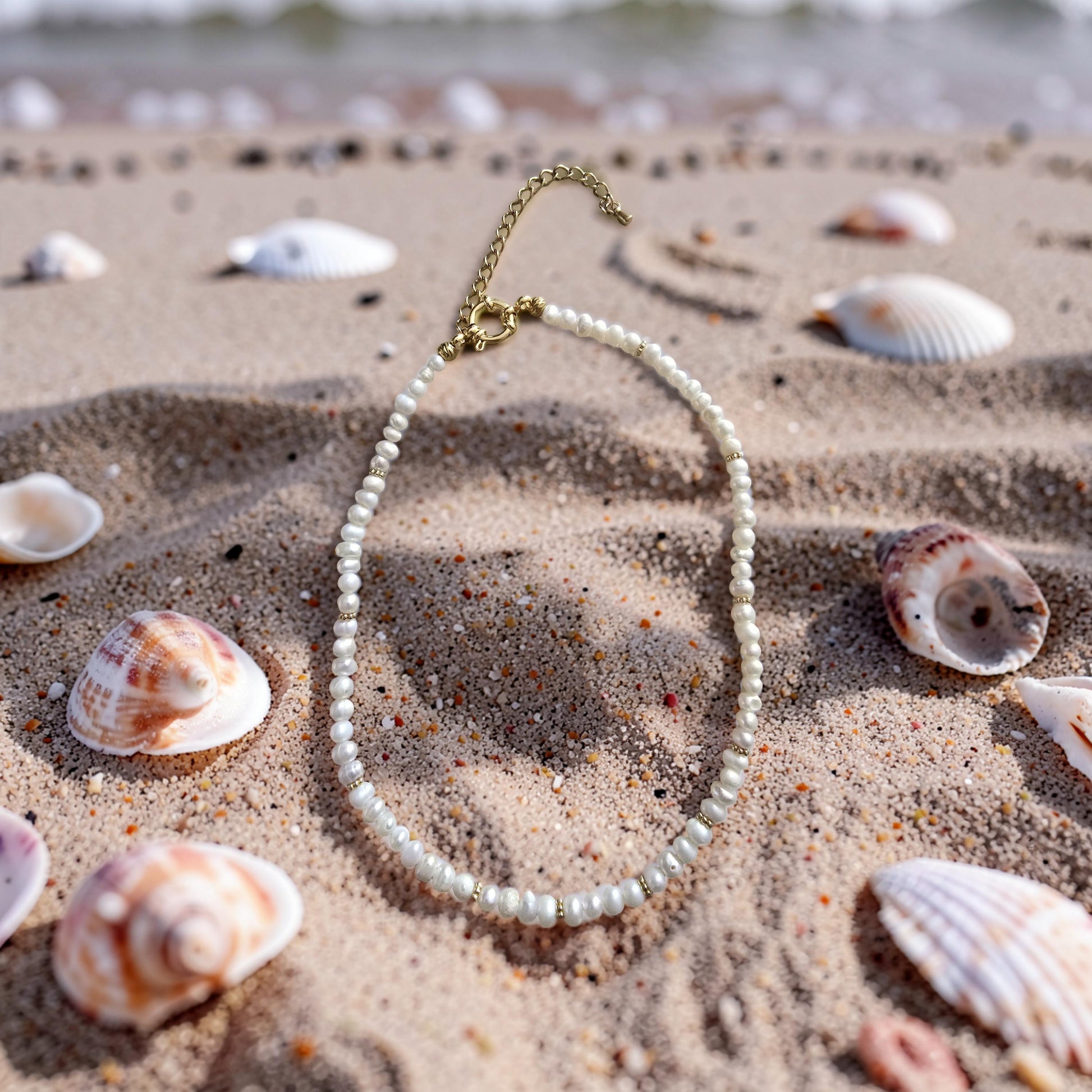Collier Perle d'Eau Douce Véritable 4mm