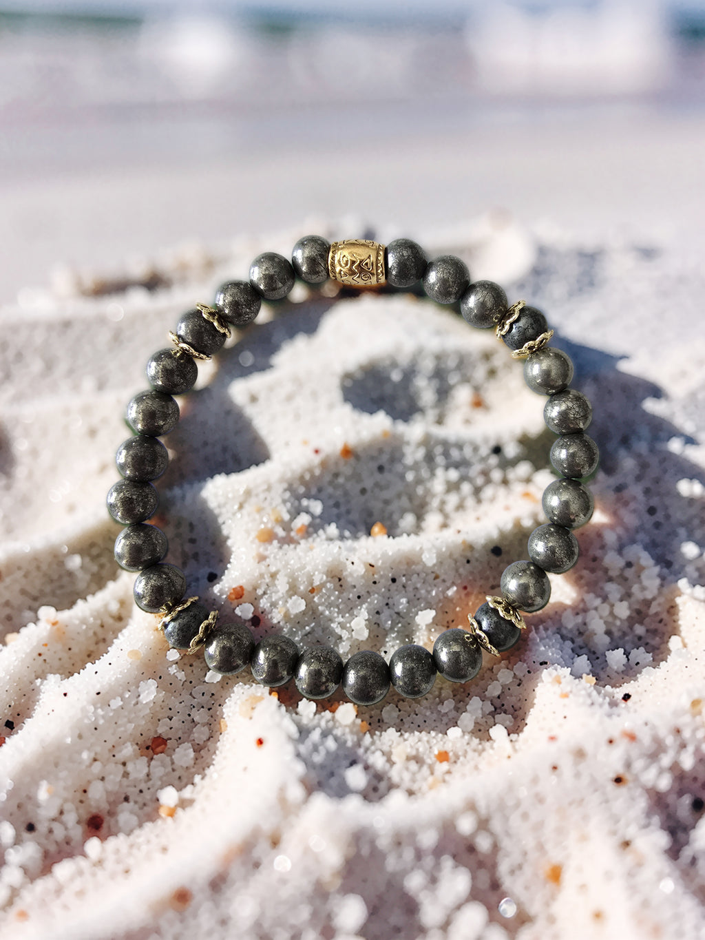 Bracelet Pyrite – Abondance, Protection & Confiance en Soi