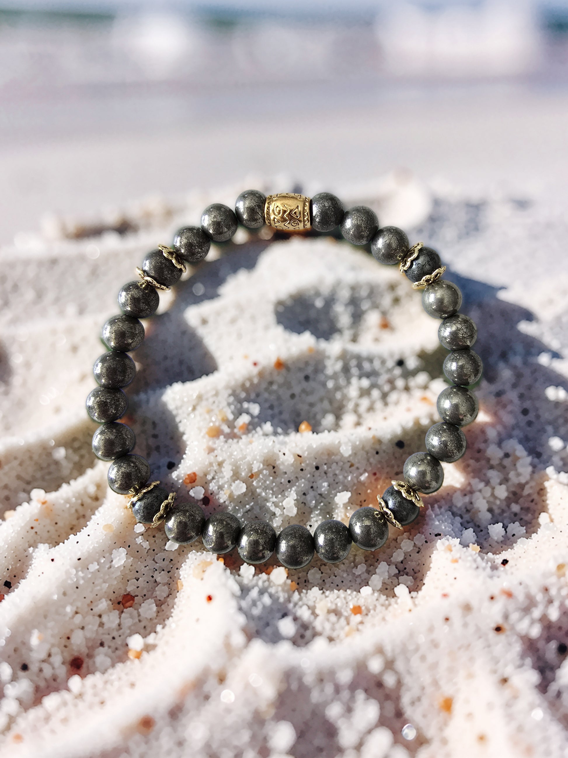 Bracelet Pyrite – Abondance, Protection & Confiance en Soi