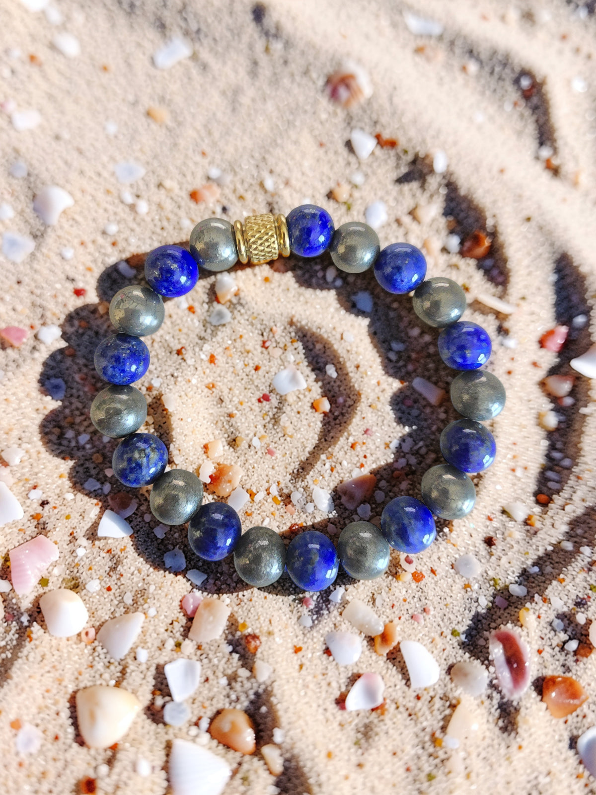 Bracelet Asthme – Pierres Naturelles pour les Voies Respiratoires