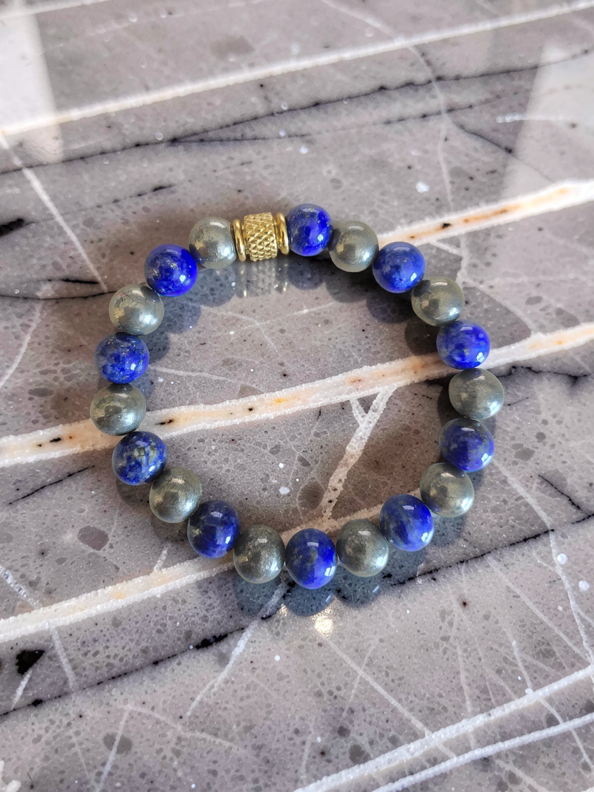 Bracelet Asthme – Pierres Naturelles pour les Voies Respiratoires
