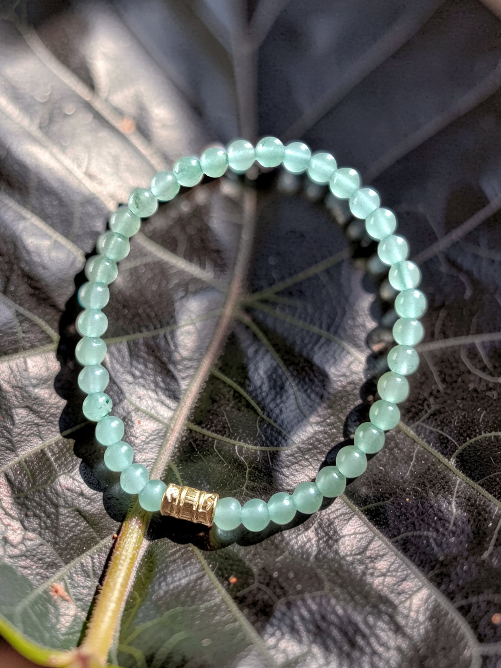 Bracelet Sylva – Aventurine Verte | Chance, Abondance & Renouveau | Or et Âme Bijoux