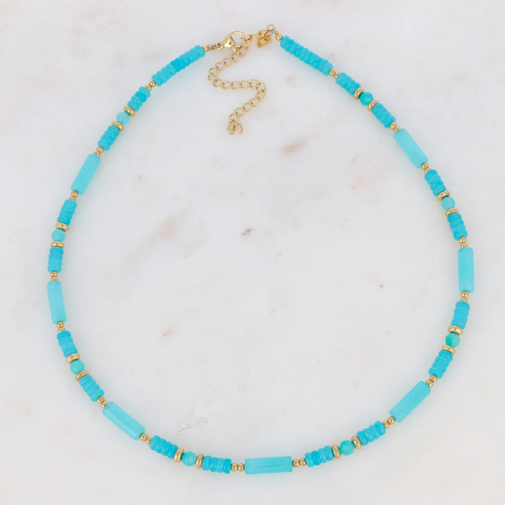 Collier Méril – Pierres Naturelles