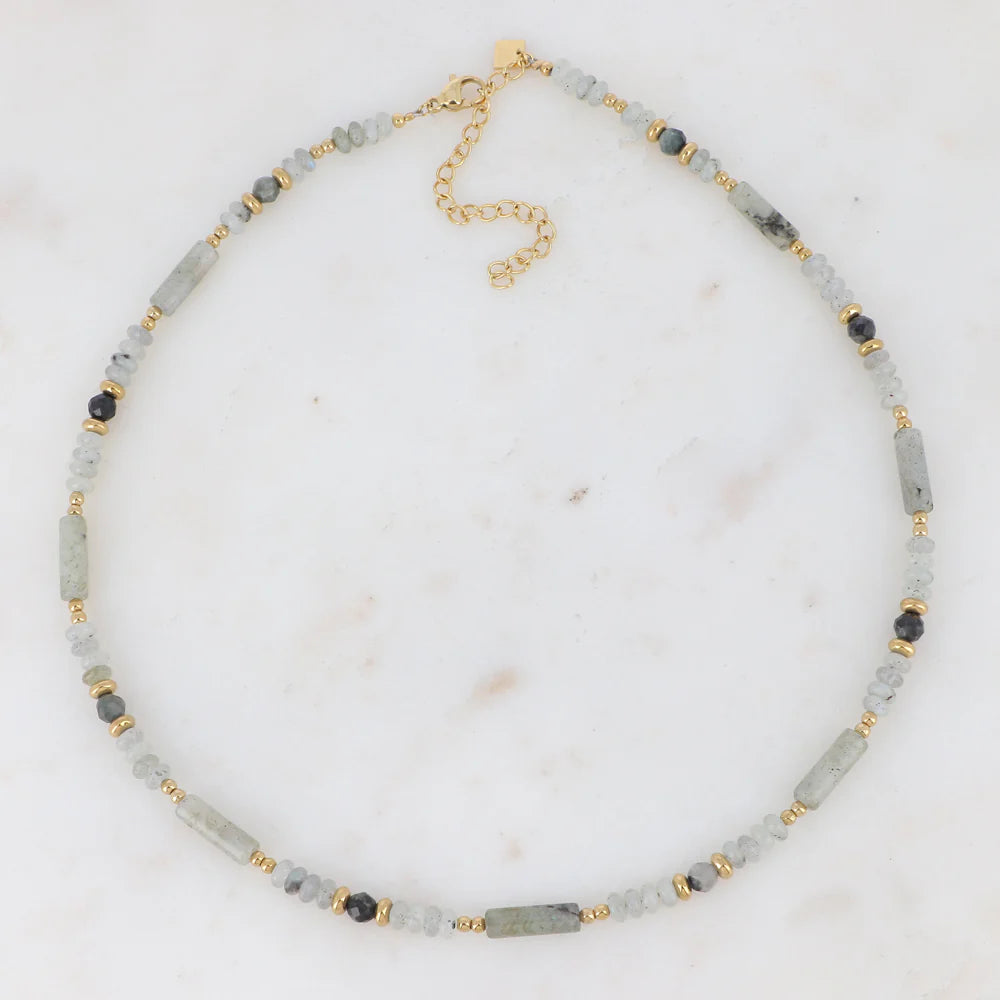 Collier Méril – Pierres Naturelles