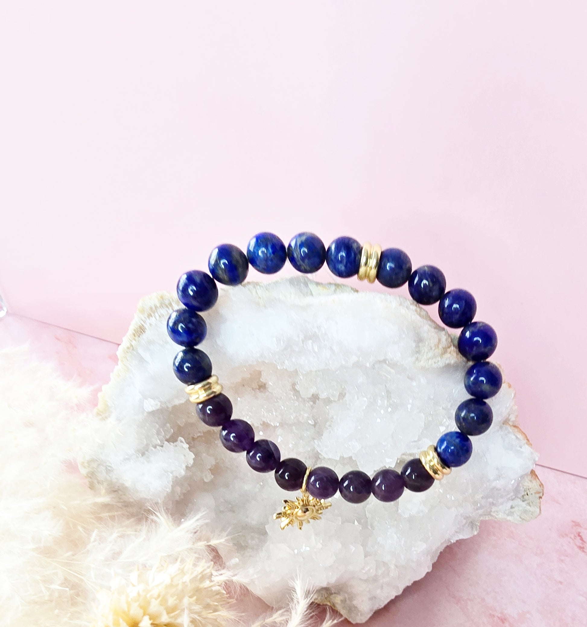 Vision Intérieure Lapis-lazuli et améthyste