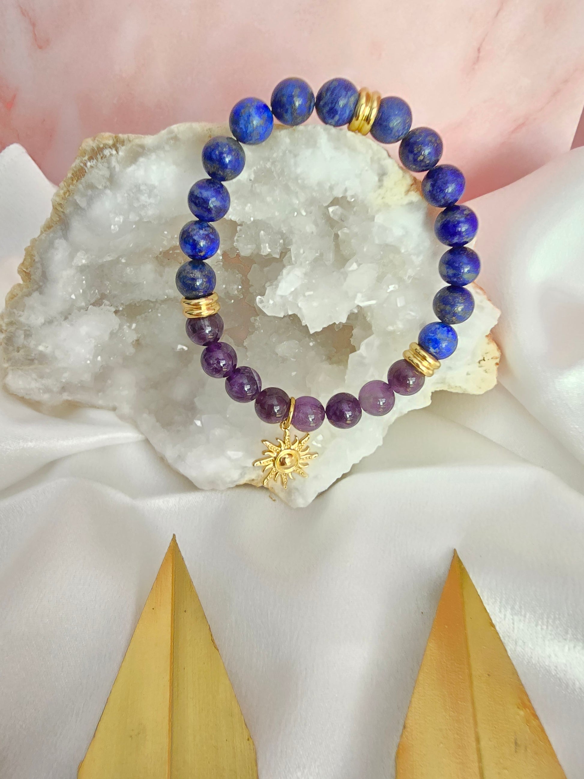 Vision Intérieure Lapis-lazuli et améthyste