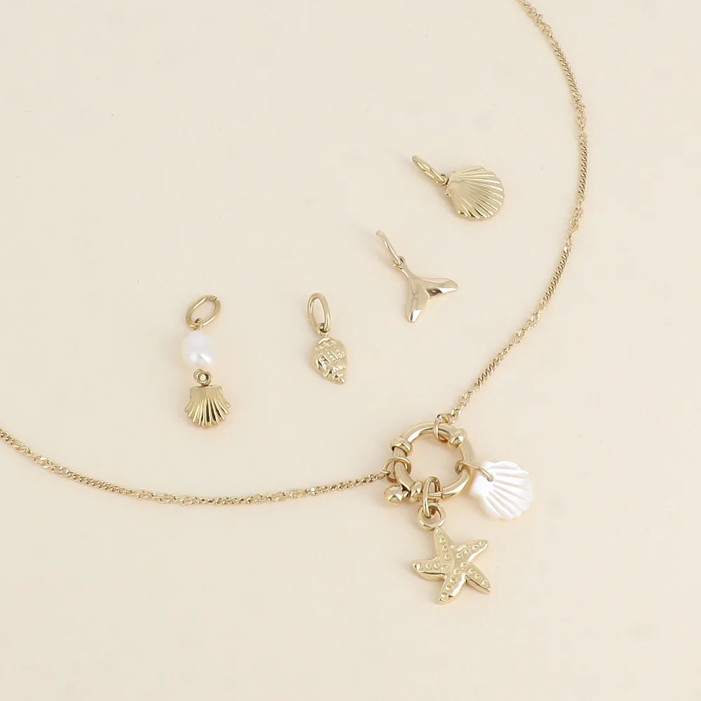 Collier Zina – Cartelette 6 Pendentifs à Composer