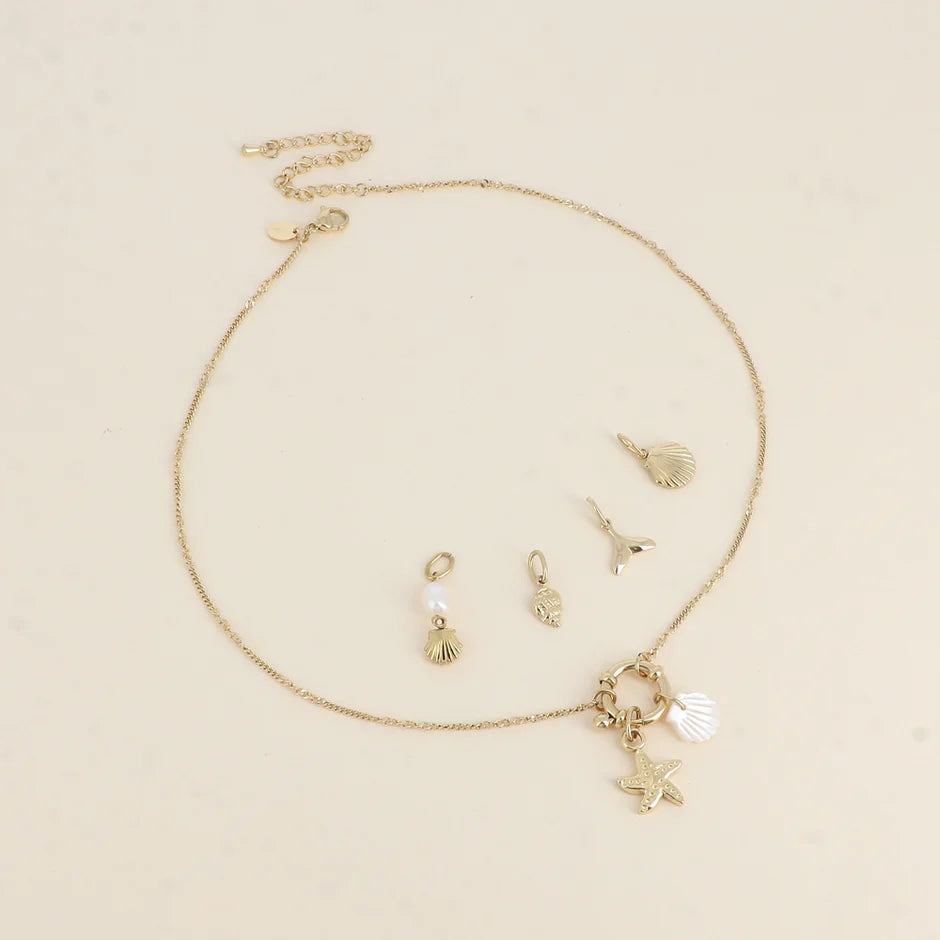 Collier Zina – Cartelette 6 Pendentifs à Composer